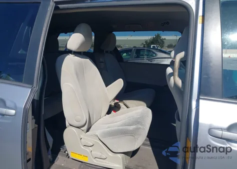 2012 Toyota Sienna Le V6 8 Passenger from USA, damaged, VIN 5TDKK3DC0CS278679